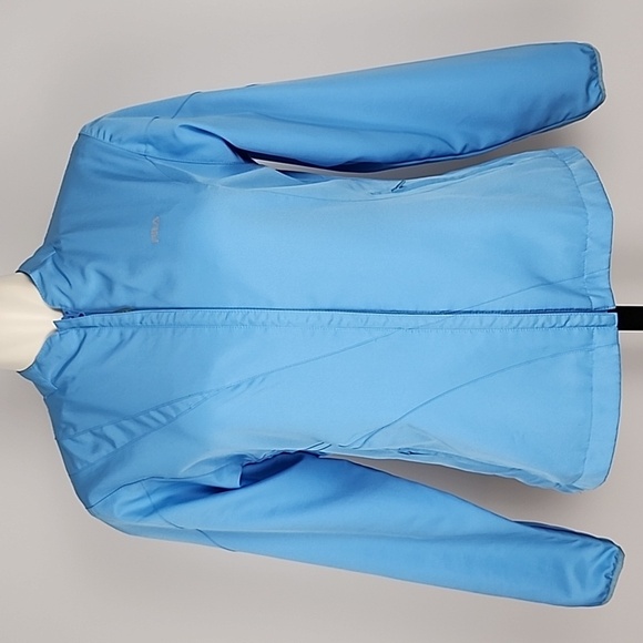 FILA Women's Sky Blue Mesh Lined Lightweight Zip Up Windbreaker Jacket Size S - Picture 1 of 16